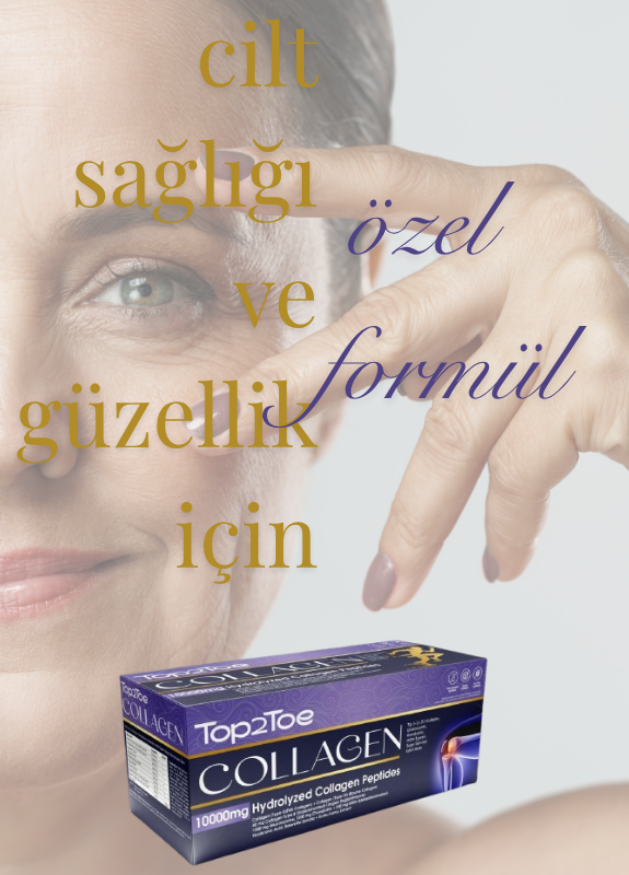 Top2Toe Collagen Kollajen ve Hyalüronik Asit İçeren Takviye Edici Gıda 3